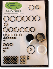 PS4 Valve Block & Compressor Piston Seal Complete Repair Kit for P38 Range Rover